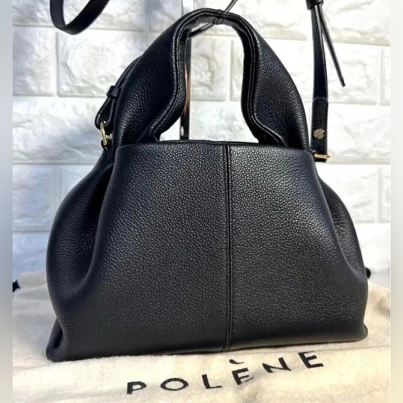 Polene Handbags - POLENE Numero Neuf Mini Shoulder bag
Crossbody Leather Women Black